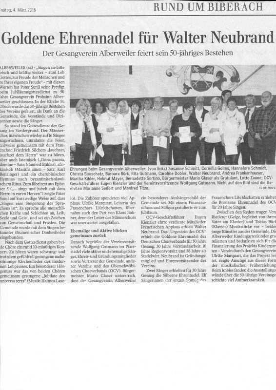 Goldene Ehrennadel für Walter Neubrand 0003